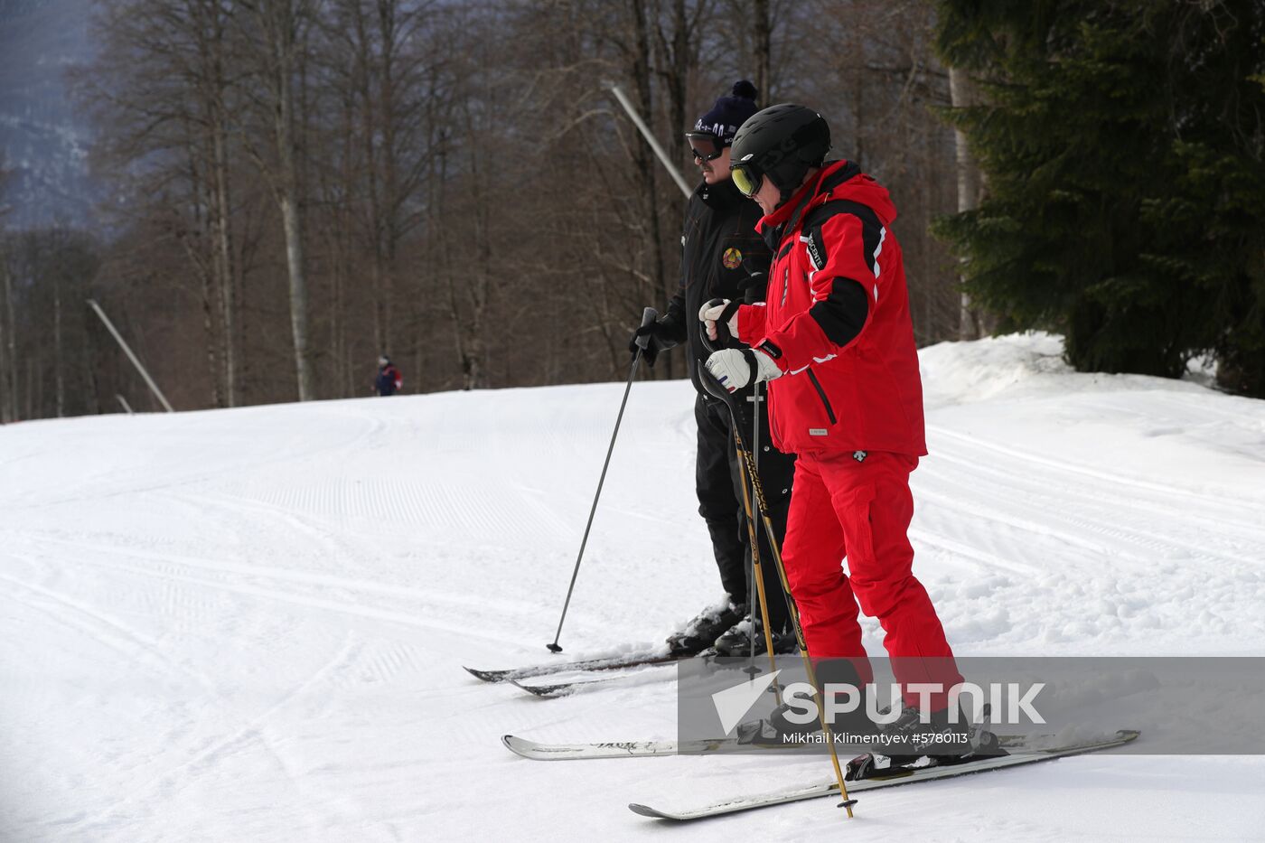 President Vladimir Putin's working trip to Sochi