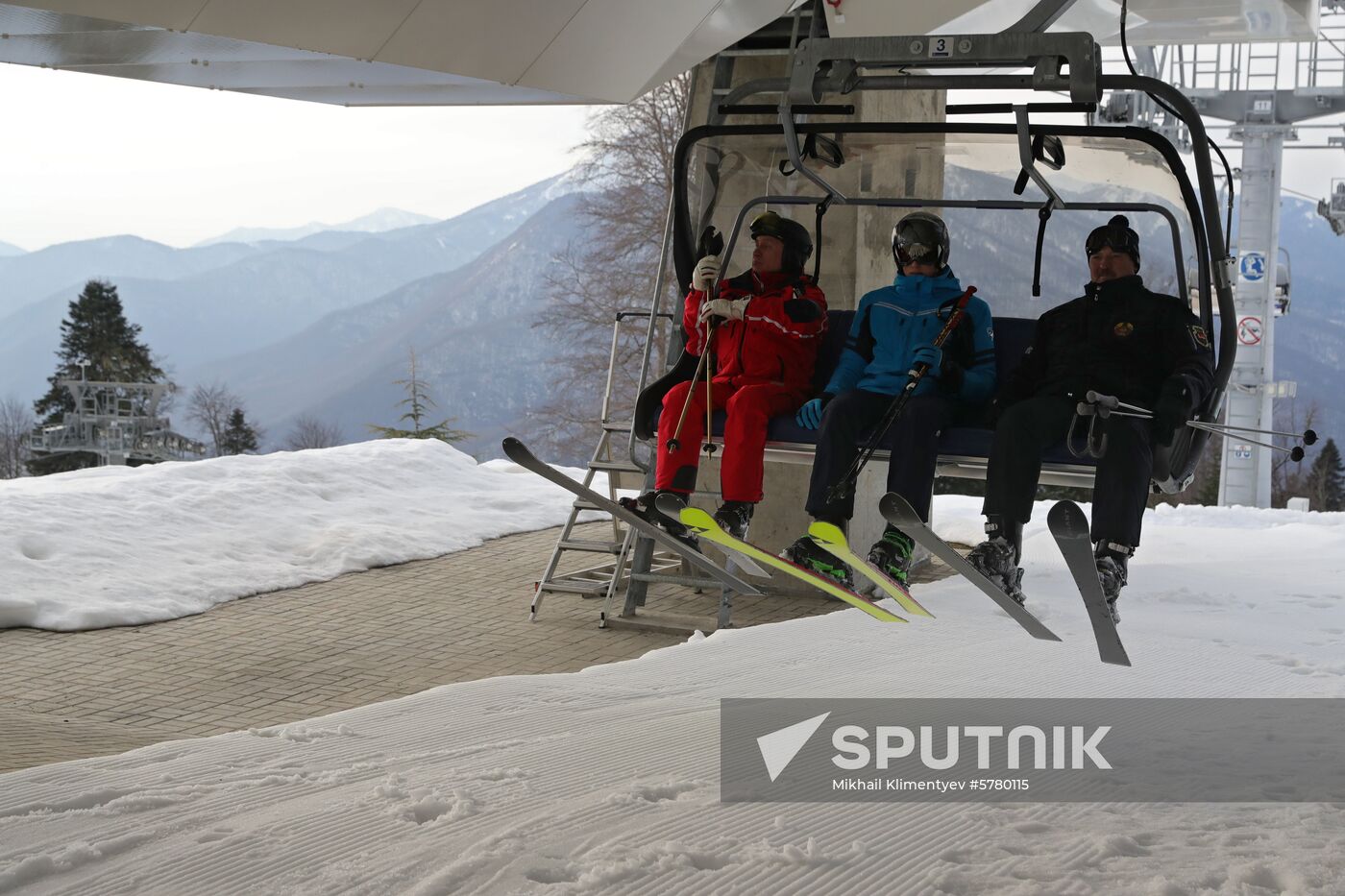 President Vladimir Putin's working trip to Sochi