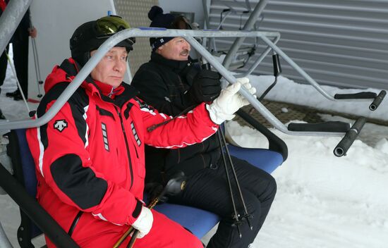 President Vladimir Putin's working trip to Sochi