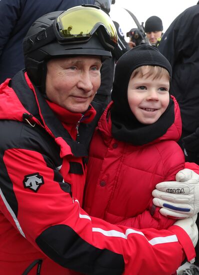 President Vladimir Putin's working trip to Sochi