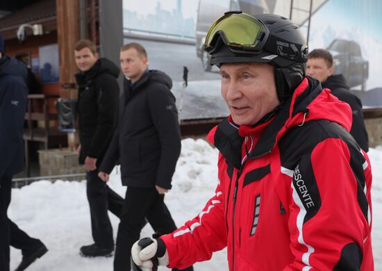 President Vladimir Putin's working trip to Sochi