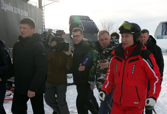 President Vladimir Putin's working trip to Sochi