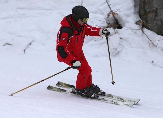 President Vladimir Putin's working trip to Sochi