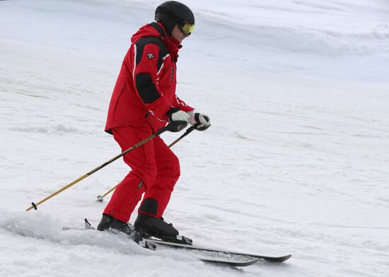 President Vladimir Putin's working trip to Sochi