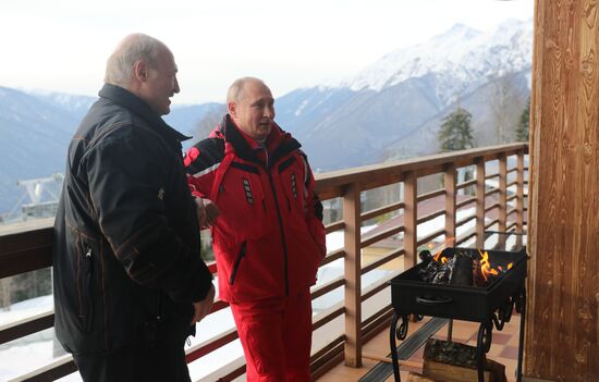 President Vladimir Putin's working trip to Sochi
