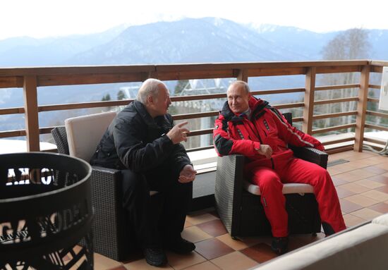 President Vladimir Putin's working trip to Sochi