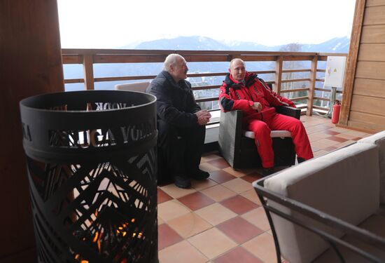 President Vladimir Putin's working trip to Sochi