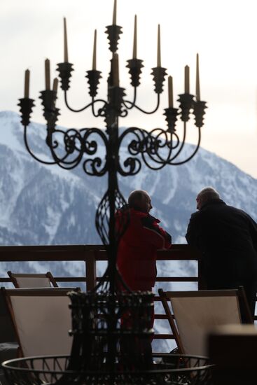 President Vladimir Putin's working trip to Sochi
