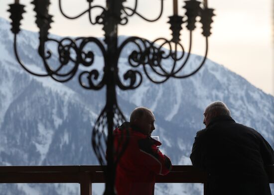 President Vladimir Putin's working trip to Sochi