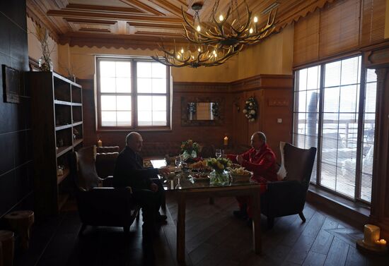 President Vladimir Putin's working trip to Sochi