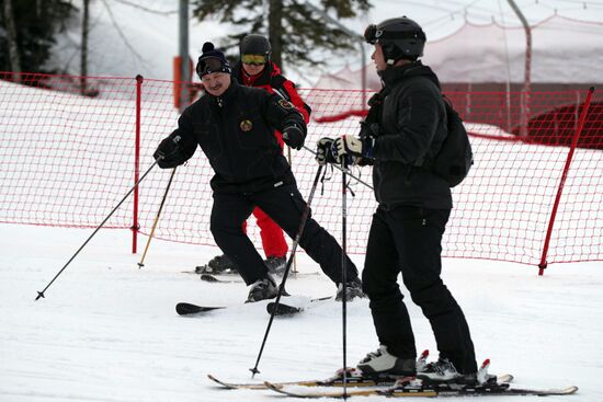 President Vladimir Putin's working trip to Sochi