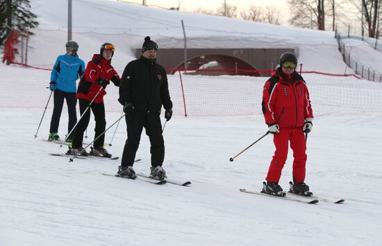 President Vladimir Putin's working trip to Sochi