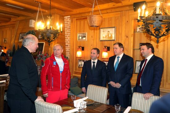 President Vladimir Putin's working trip to Sochi