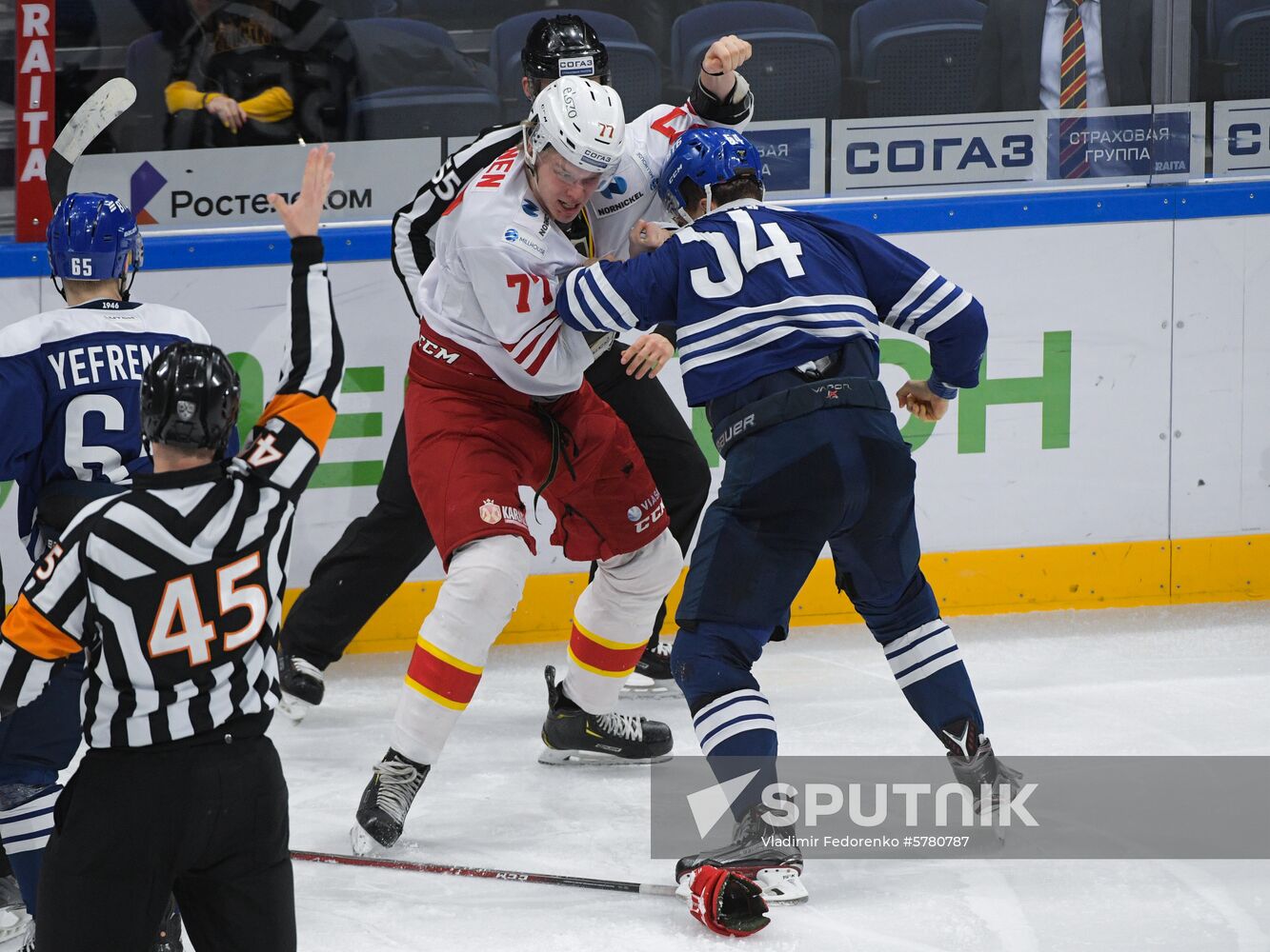 Russia Ice Hockey Dynamo - Jokerit