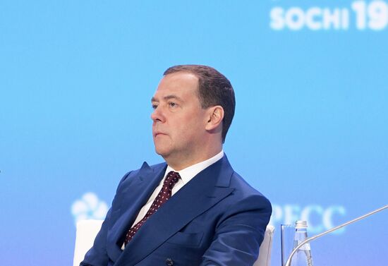 Prime Minister Dmitry Medvedev attends 2019 Russian Investment Forum in Sochi