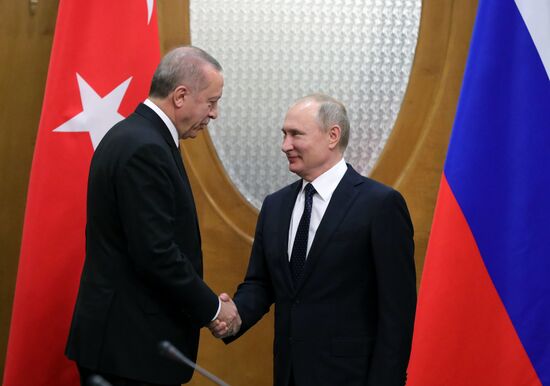 President Vladimir Putin's working trip to Sochi