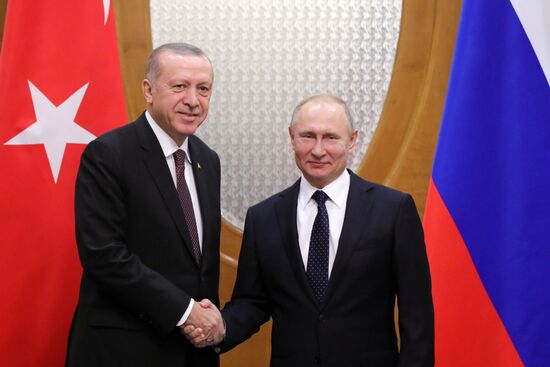 President Vladimir Putin's working trip to Sochi