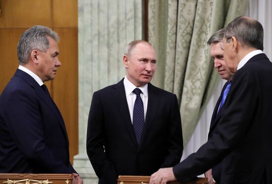 President Vladimir Putin's working trip to Sochi