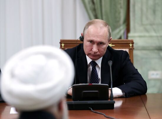 President Vladimir Putin's working trip to Sochi