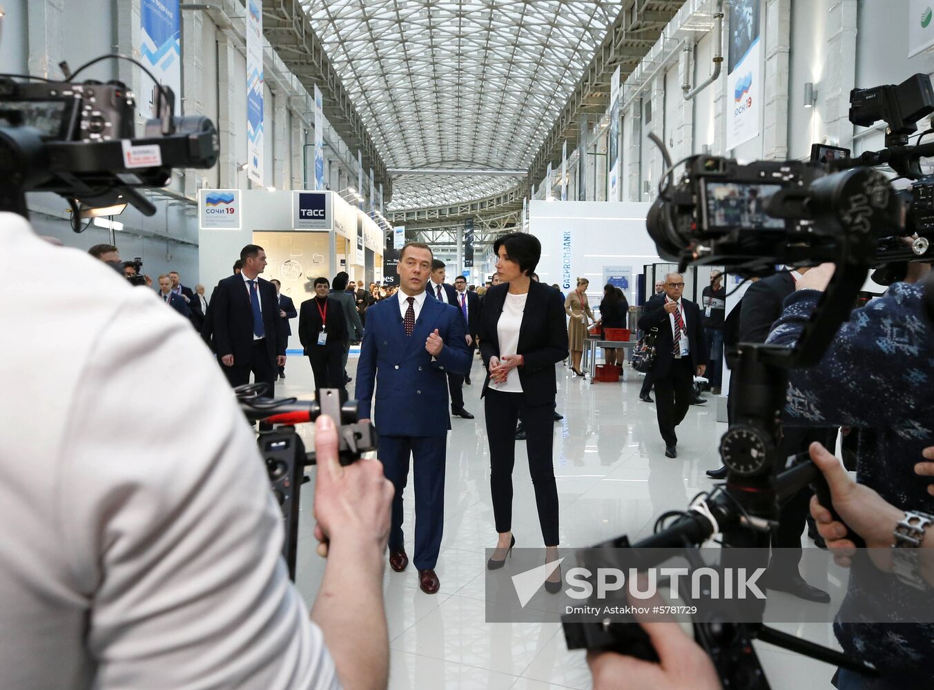 Prime Minister Dmitry Medvedev attends 2019 Russian Investment Forum in Sochi