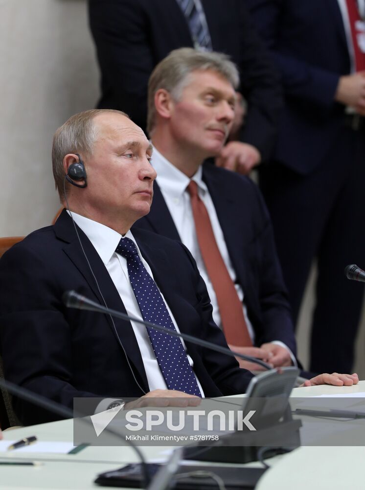 President Vladimir Putin's working trip to Sochi