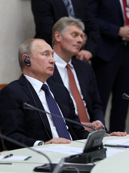 President Vladimir Putin's working trip to Sochi