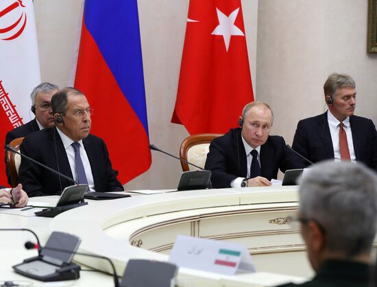 President Vladimir Putin's working trip to Sochi