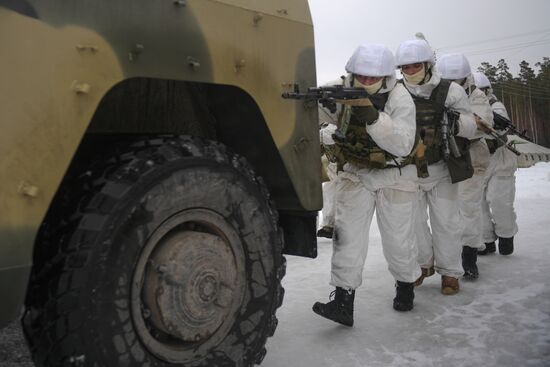 Russia Special Forces Drills