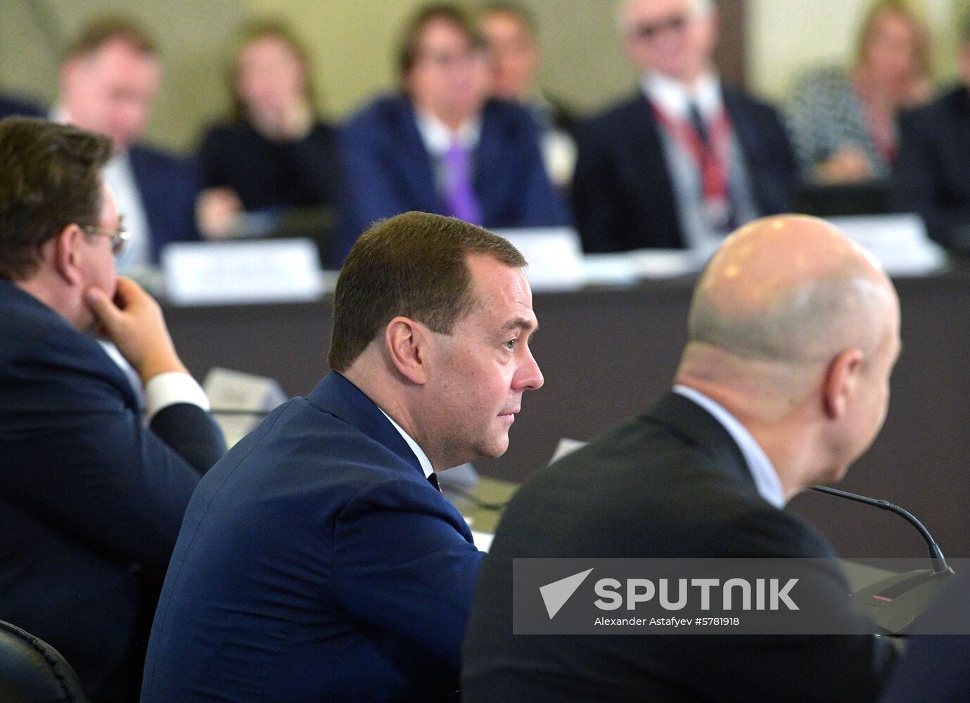Prime Minister Dmitry Medvedev attends 2019 Russian Investment Forum in Sochi