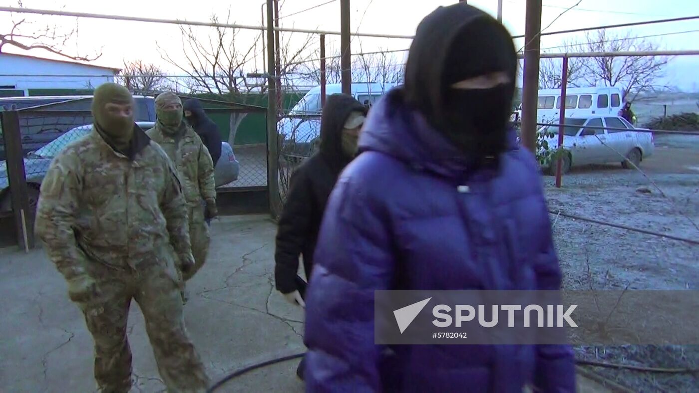 Russia Terrorists Detained