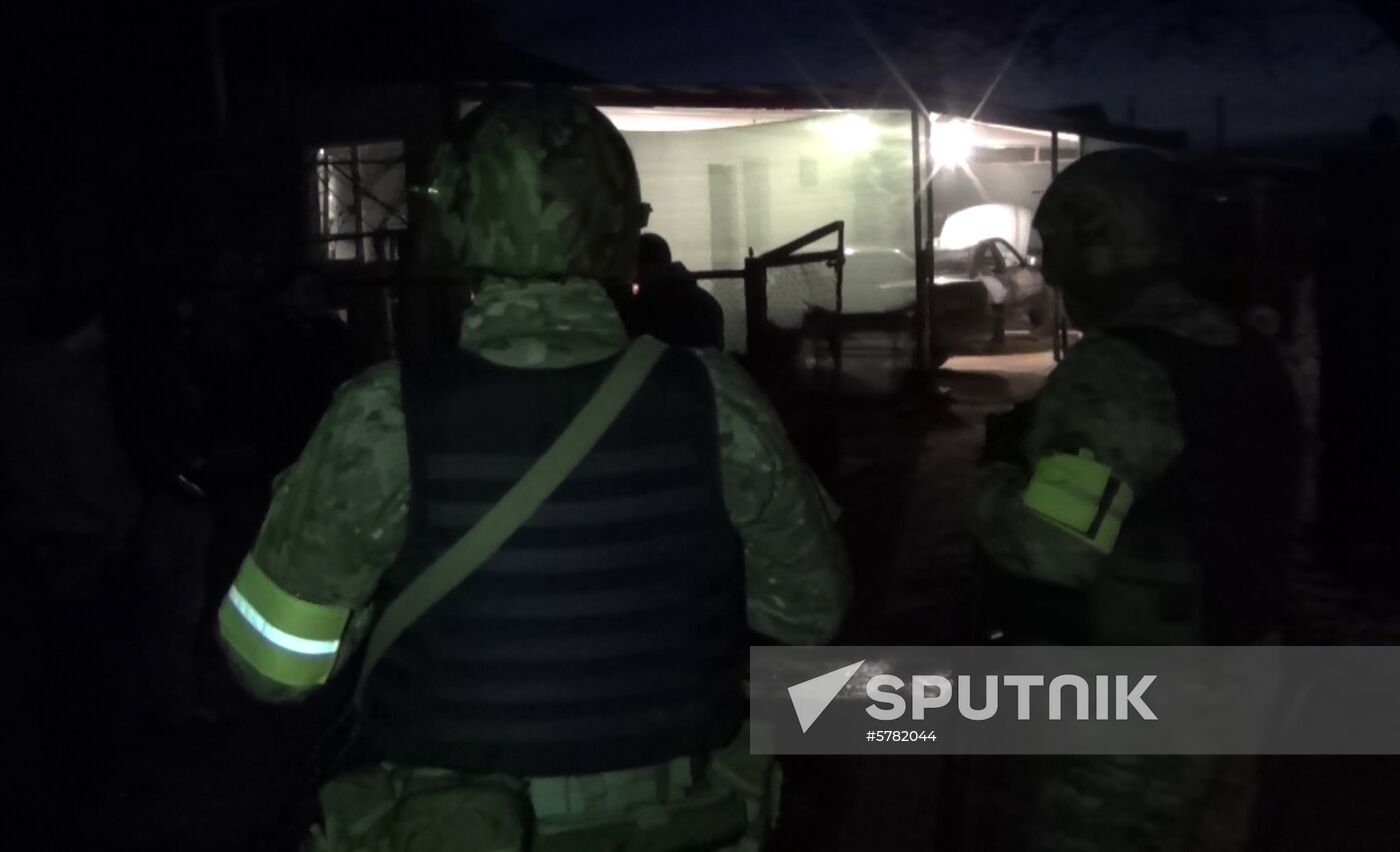 Russia Terrorists Detained