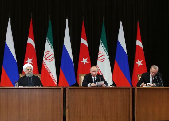 President Vladimir Putin's working trip to Sochi