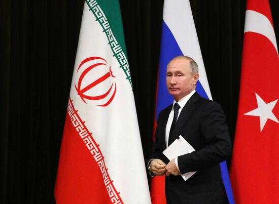 President Vladimir Putin's working trip to Sochi