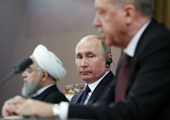 President Vladimir Putin's working trip to Sochi