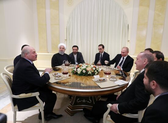 President Vladimir Putin's working trip to Sochi