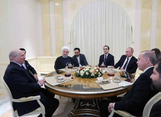 President Vladimir Putin's working trip to Sochi