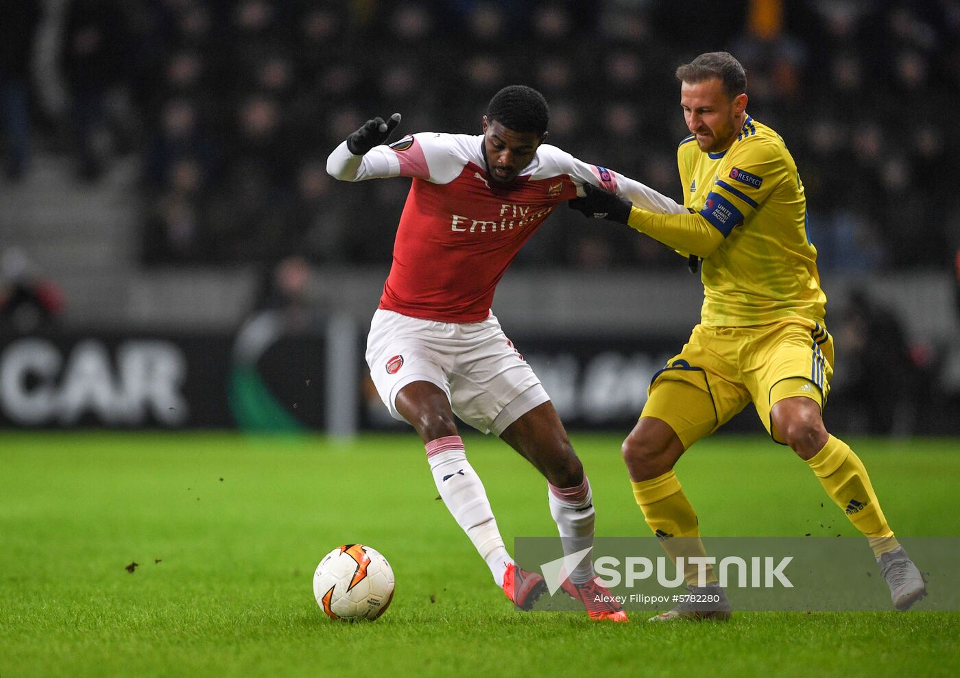 Belarus Soccer Europa League BATE - Arsenal