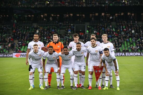 Russia Soccer Europa League Krasnodar - Bayer Leverkusen