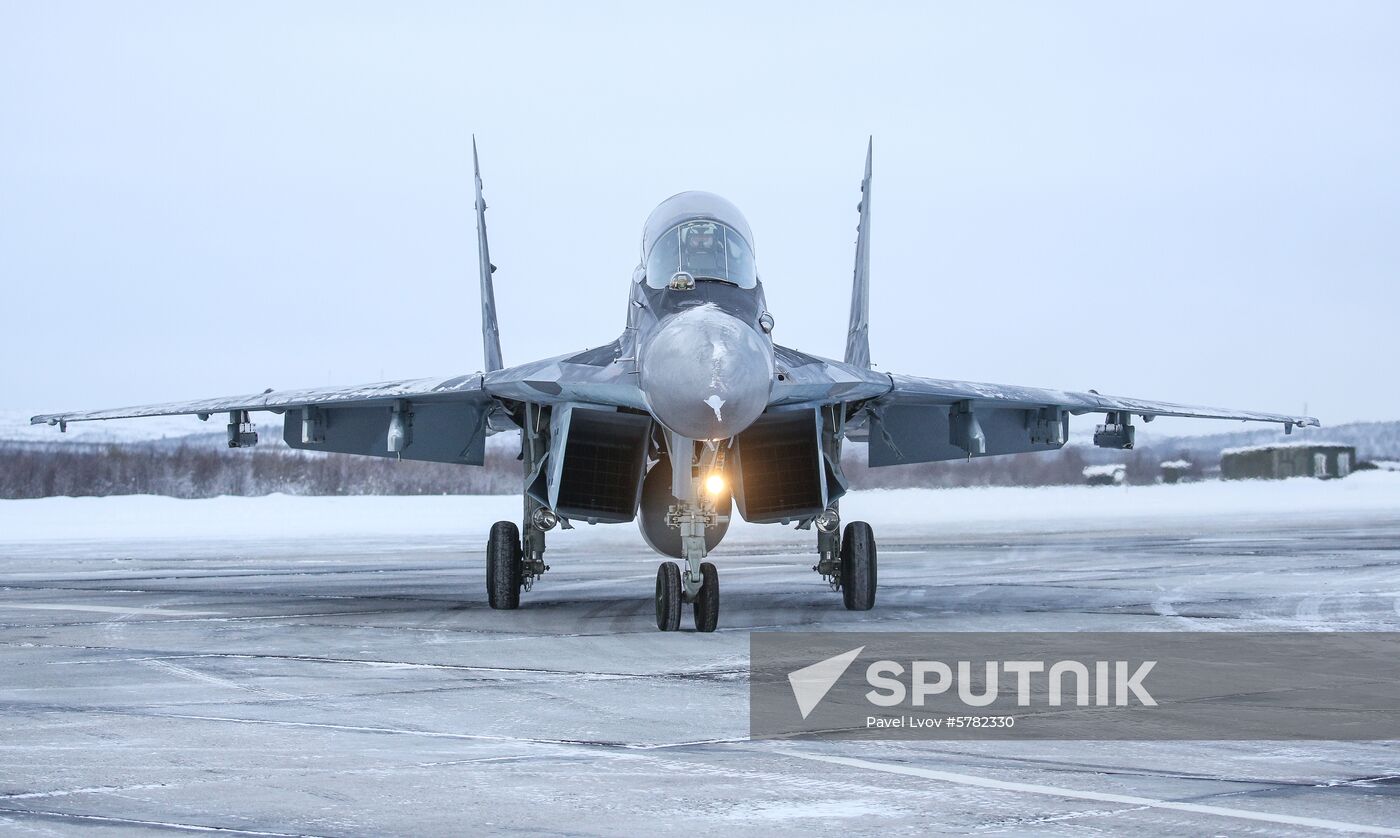 Russia Army Training Flights