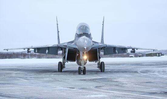 Russia Army Training Flights 