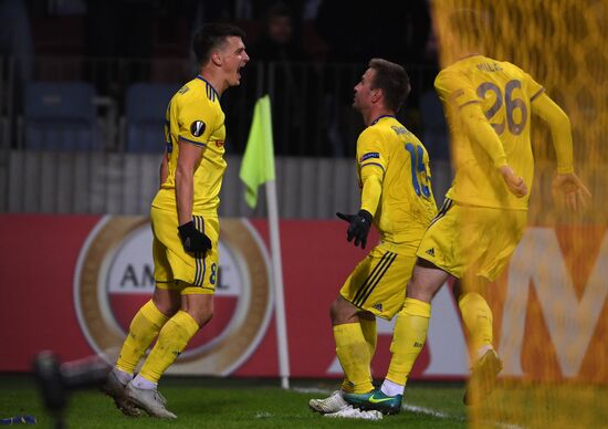 Belarus Soccer Europa League BATE - Arsenal