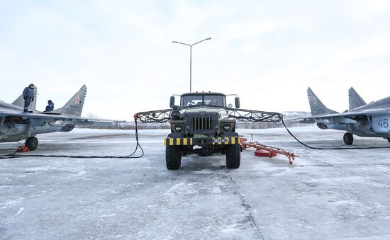 Russia Army Training Flights 