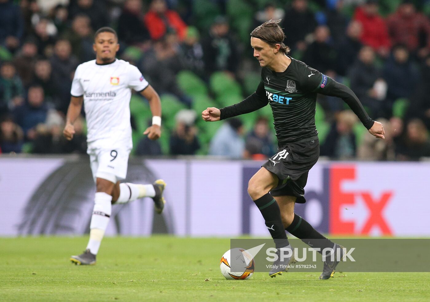 Russia Soccer Europa League Krasnodar - Bayer Leverkusen