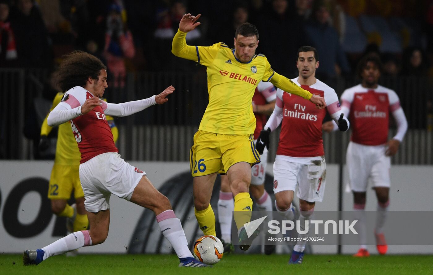 Belarus Soccer Europa League BATE - Arsenal