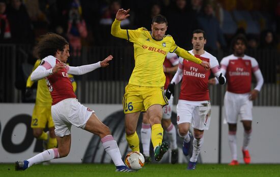 Belarus Soccer Europa League BATE - Arsenal