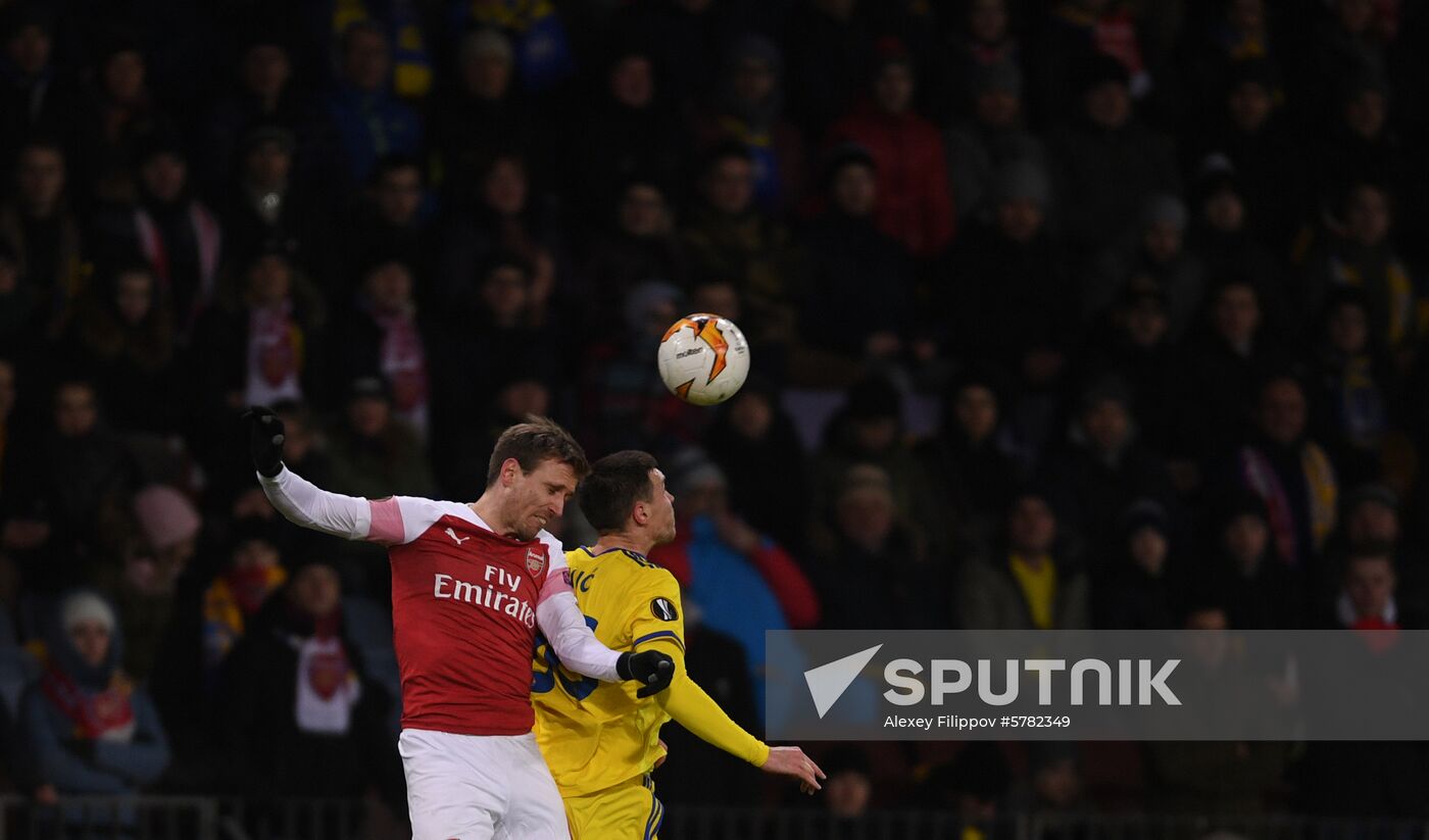 Belarus Soccer Europa League BATE - Arsenal