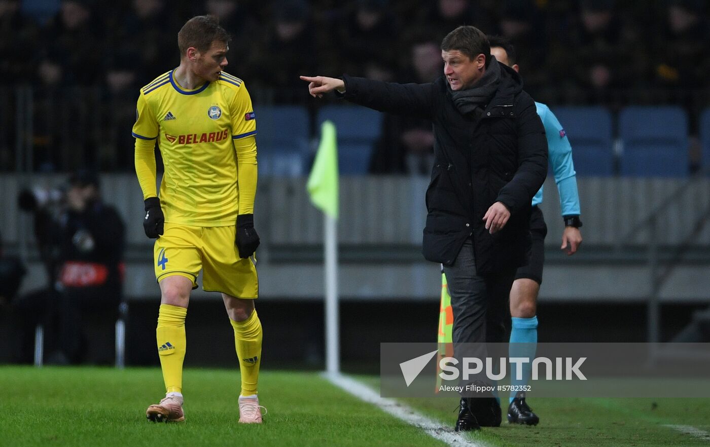 Belarus Soccer Europa League BATE - Arsenal