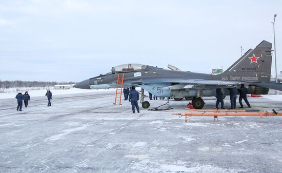 Russia Army Training Flights 