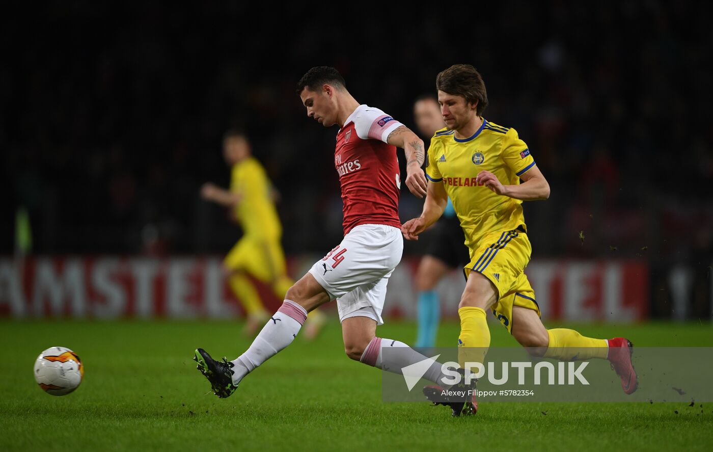 Belarus Soccer Europa League BATE - Arsenal