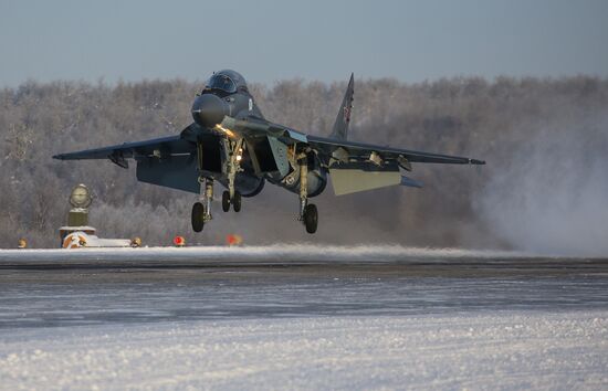 Russia Army Training Flights 